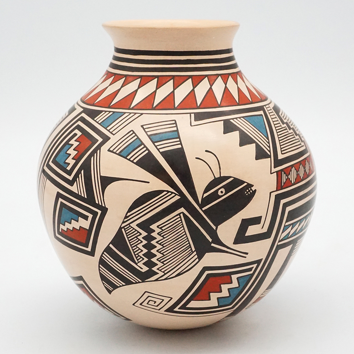 工芸品 Karaja pottery Chimayo Trading Navajo Rugs Pueblo Pottery Fine ArtJorge Quintana